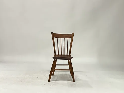 Walnut Windsor Style Guest Side Chair