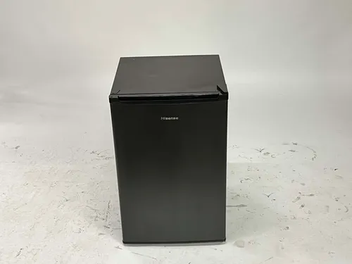 Black Hisense Mini Refrigerator