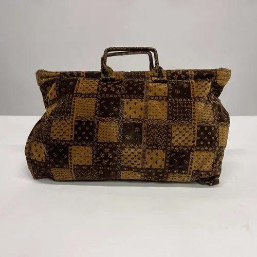 Brown Quilt Design Bag - MOB393