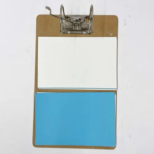 White & Blue Label Stickers - OFB564