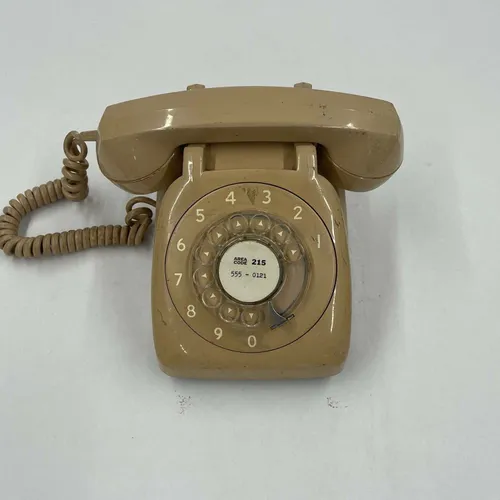 Vintage Tan Desk Phone - A860