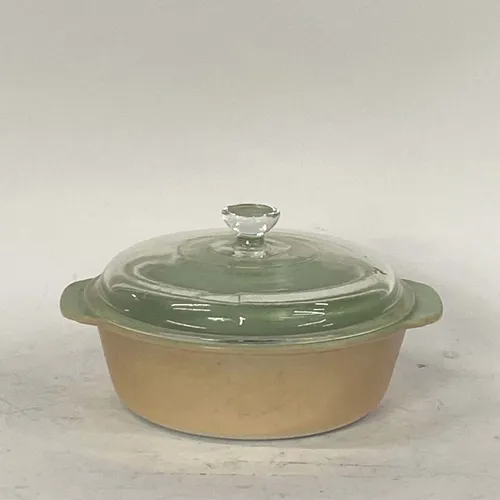 Fire King Copper Tint 1.5 Q Casserole Dish - KT197