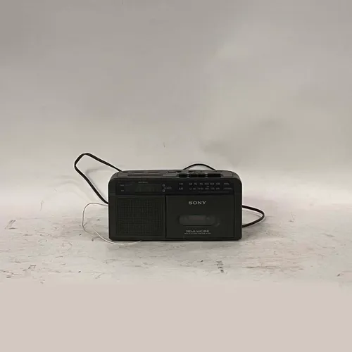 Black Sony Dream Machine Cassette Player And Radio - MO3552