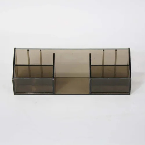 Black Acrylic Desk Organizer - OFA579
