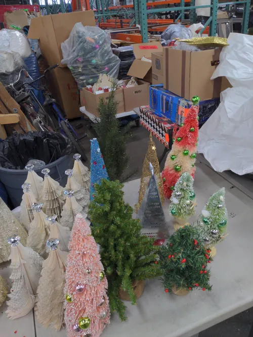 Box of Assorted Christmas Trees