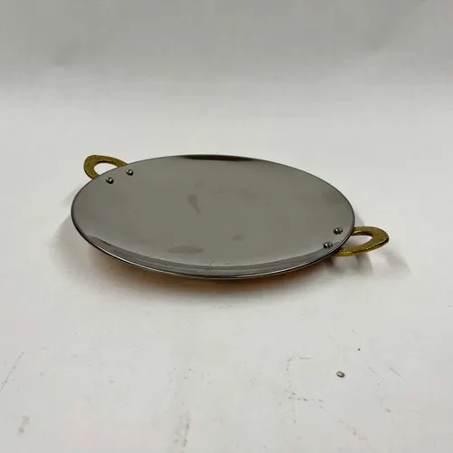 Chrome & Copper Serving Tray - TR357