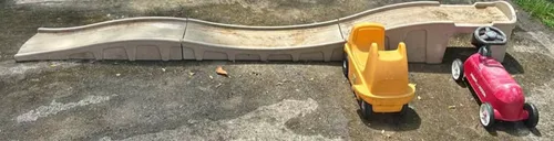 Vintage Kid's Car Ride - Outdoor, wood