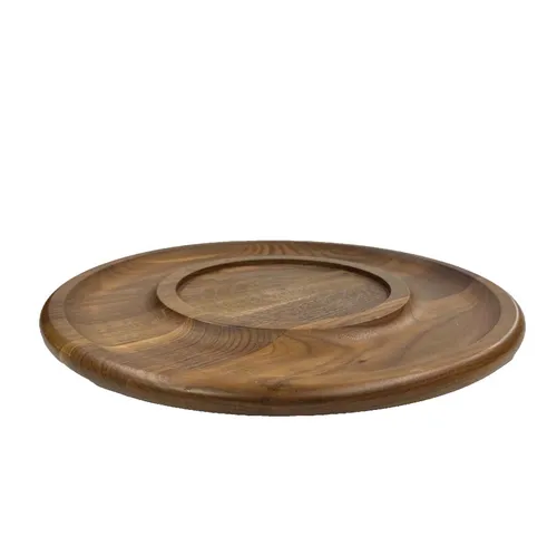 Wood Chips & Dip Serving Tray - TR478