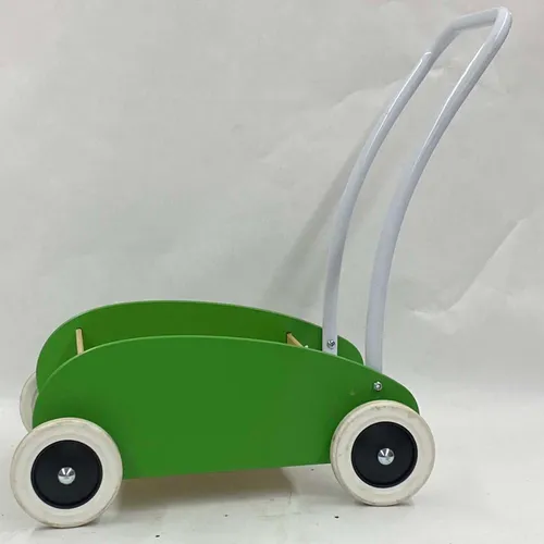 Green Kids Cart With Handle - MOB110