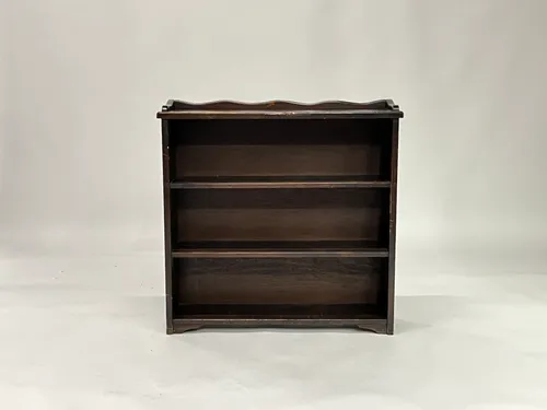 Chocolate Brown Wood 3-Shelf Unit