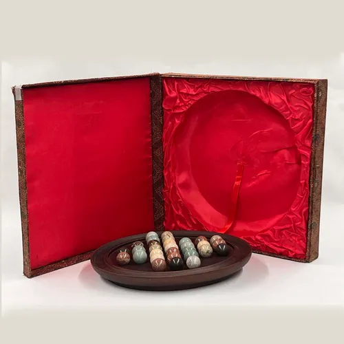 Marble Solitaire Board Game with Case - B37