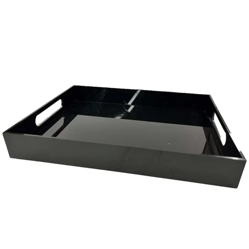 Black Acrylic Tray - TR396