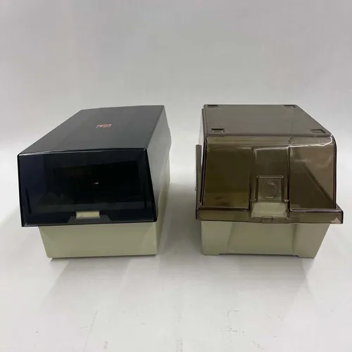 Vintage Brown & Black Divider Case - OFB548