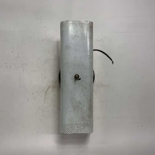 Rectangle White Glass Sconce - LI485