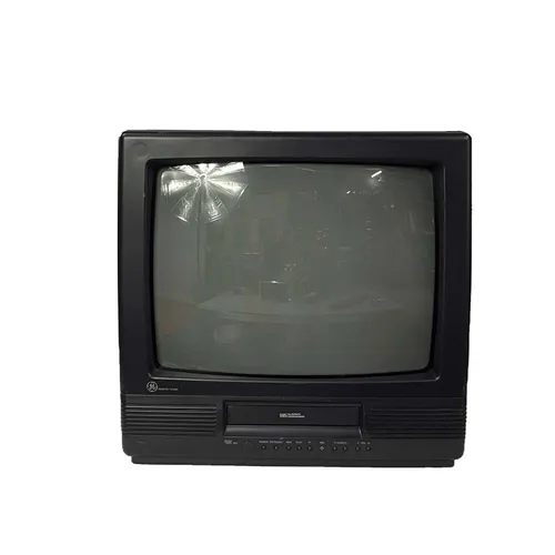 Black GE Television with VHS Player - MO2285