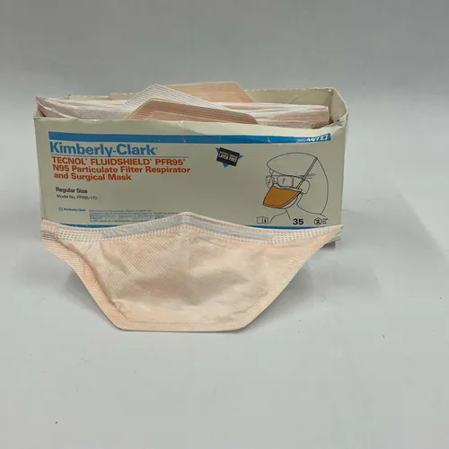 Box of Kimberly Clark N95 Surgical Masks - MOMD129