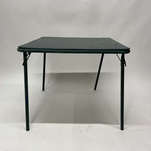 Green Fold Out Table - TAB499