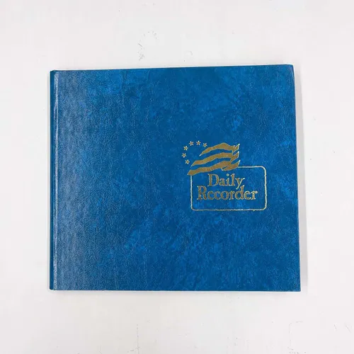 Blue Leather Daily Recorder - OFB569
