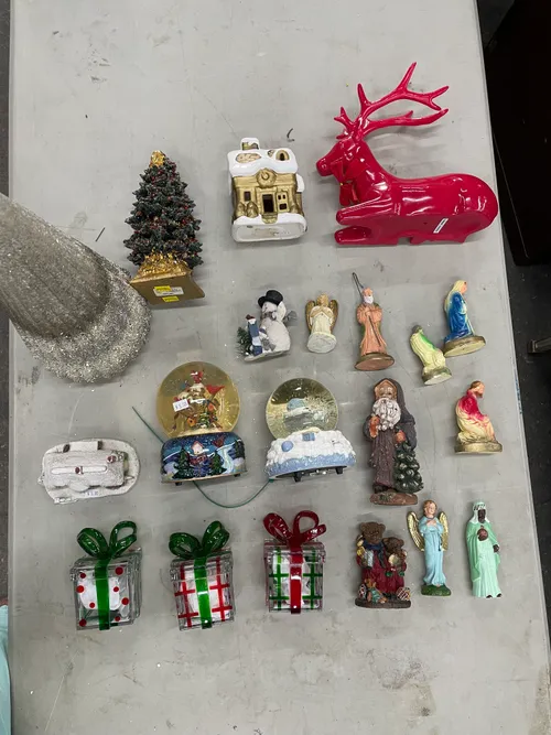 Assorted Christmas Tabletop Decor