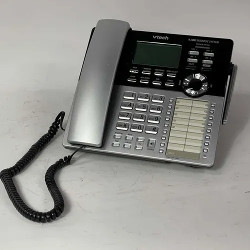 Black & Silver Desk Phone - A820