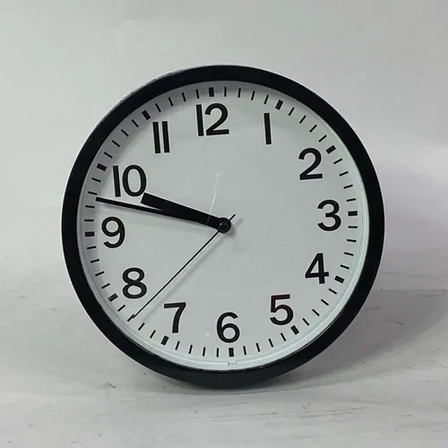 Black Wall Clock - A744