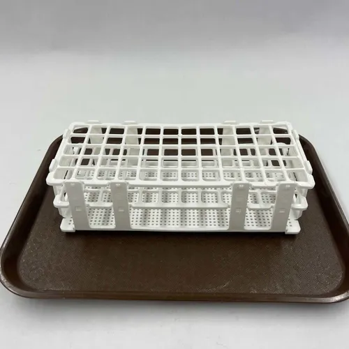 White Test Tube Rack - MD248