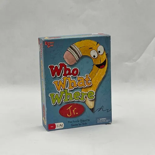 Who What Where Jr. Board Game - B8