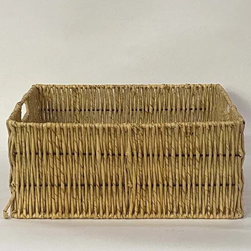 Rectangle Rope Basket With Handles - BSKT74