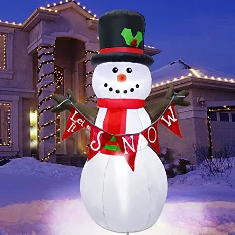 Inflatable Christmas Snowman