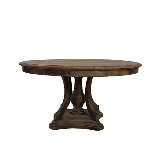 Round Wood Dining Table - TA228124