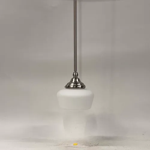 Silver Schoolhouse Pendant - LI519