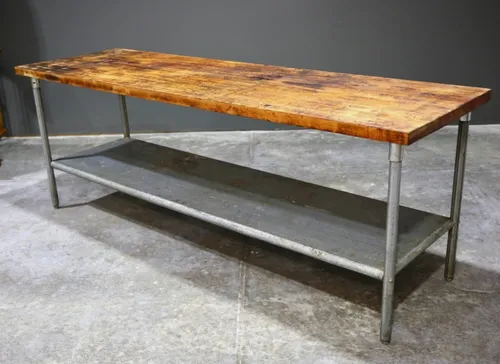 Vintage Butcher's Block table