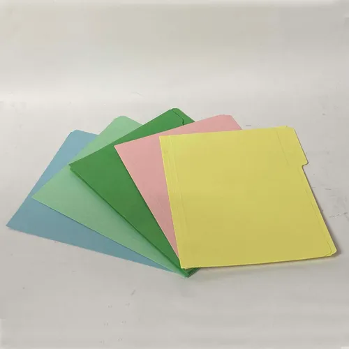 Assorted Pastel Letter Size Folders - OFA608