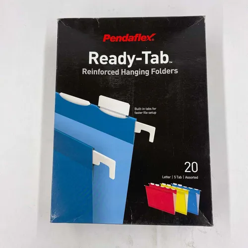 Pendaflex Ready-Tab Red Blue & yellow - OFB568