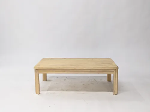 Bleached Oak Rectangle Coffee Table