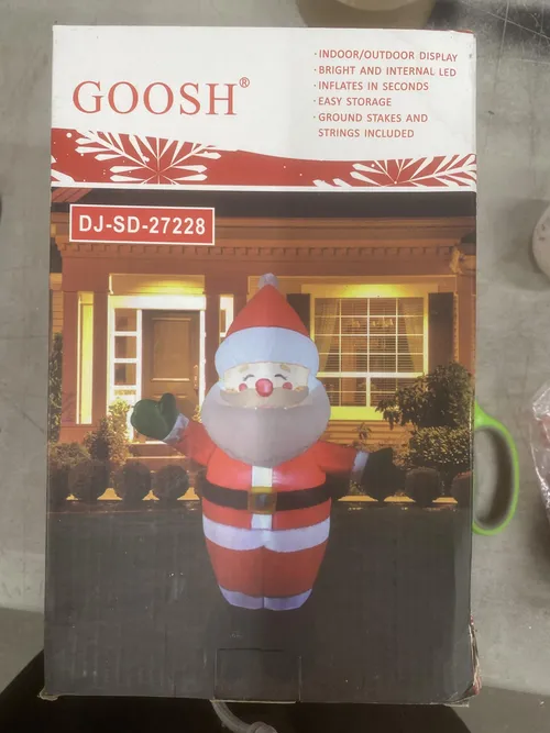 5' Santa Inflatable
