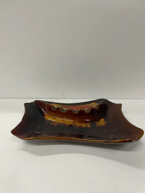 Brown Ceramic Ash Tray