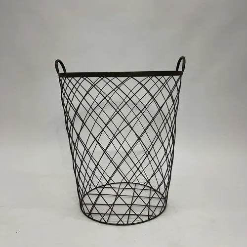 Large Black Wire Bin - DEB428