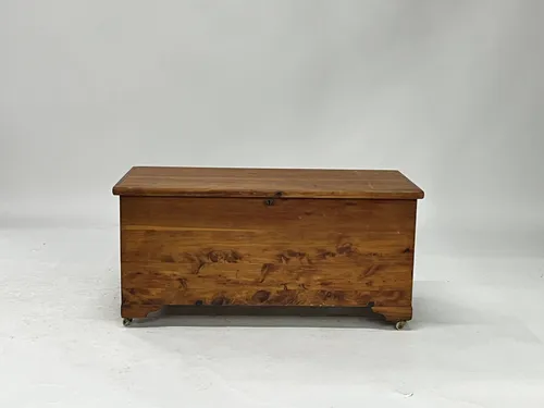 Antique Cedar Chest on Casters