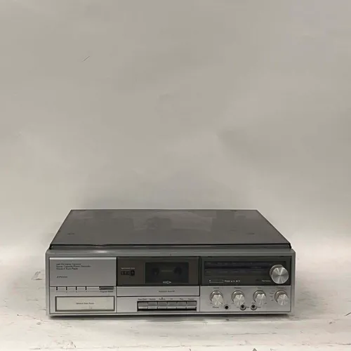 Silver Jc Penney Eight Track Media Player - MO22897