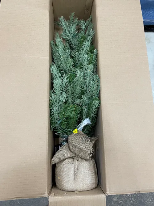 Small Pre-Lit Faux Tree