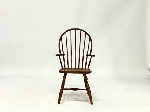 Walnut Sack Back Windsor Armchair