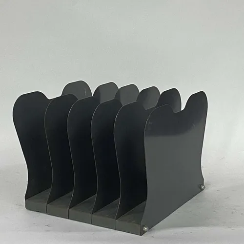 Mid Century Vertical 5 Sectional Metal File Organizer - OF237