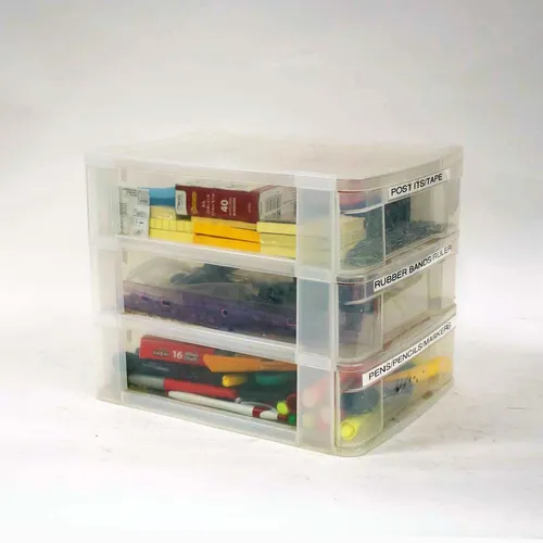 Plastic Clear Mini Drawers - OF271