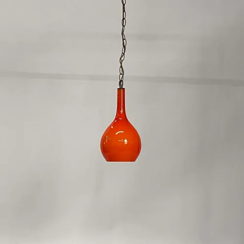 Modern Orange Glass Pendant - LI459
