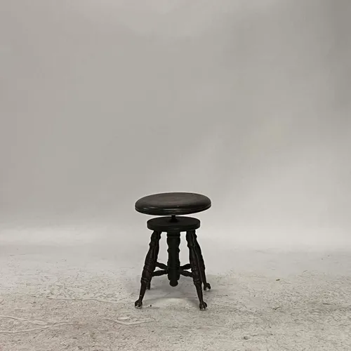 Antique Victorian Clawfoot Piano Stool - SE2957
