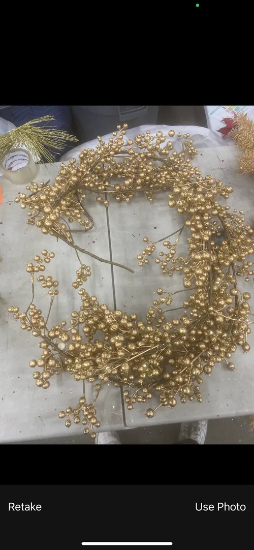 Gold Berry Garland