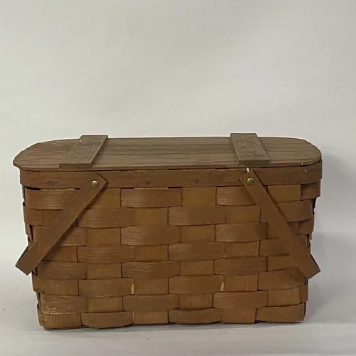 Flat Weave Picnic Basket - BSKT43