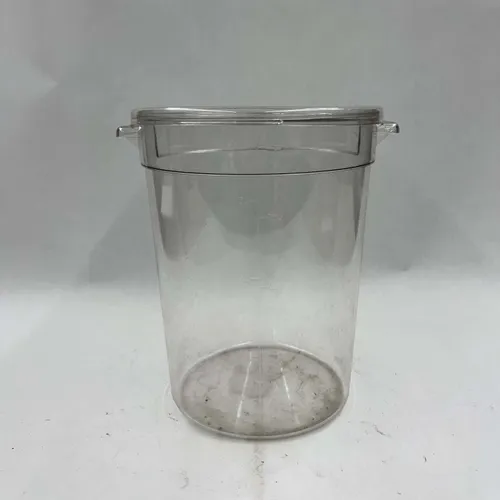 Clear Bin With Lid - DEB450