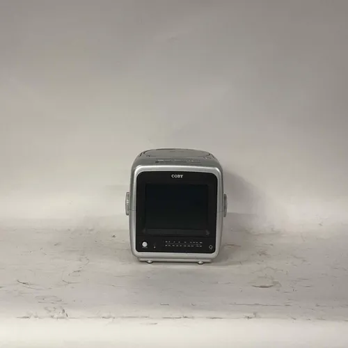 Silver Portable Coby Television - MO22813
